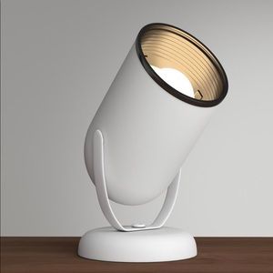 SOLD White Uplight Floor Lamp by Hampton Bay NIB